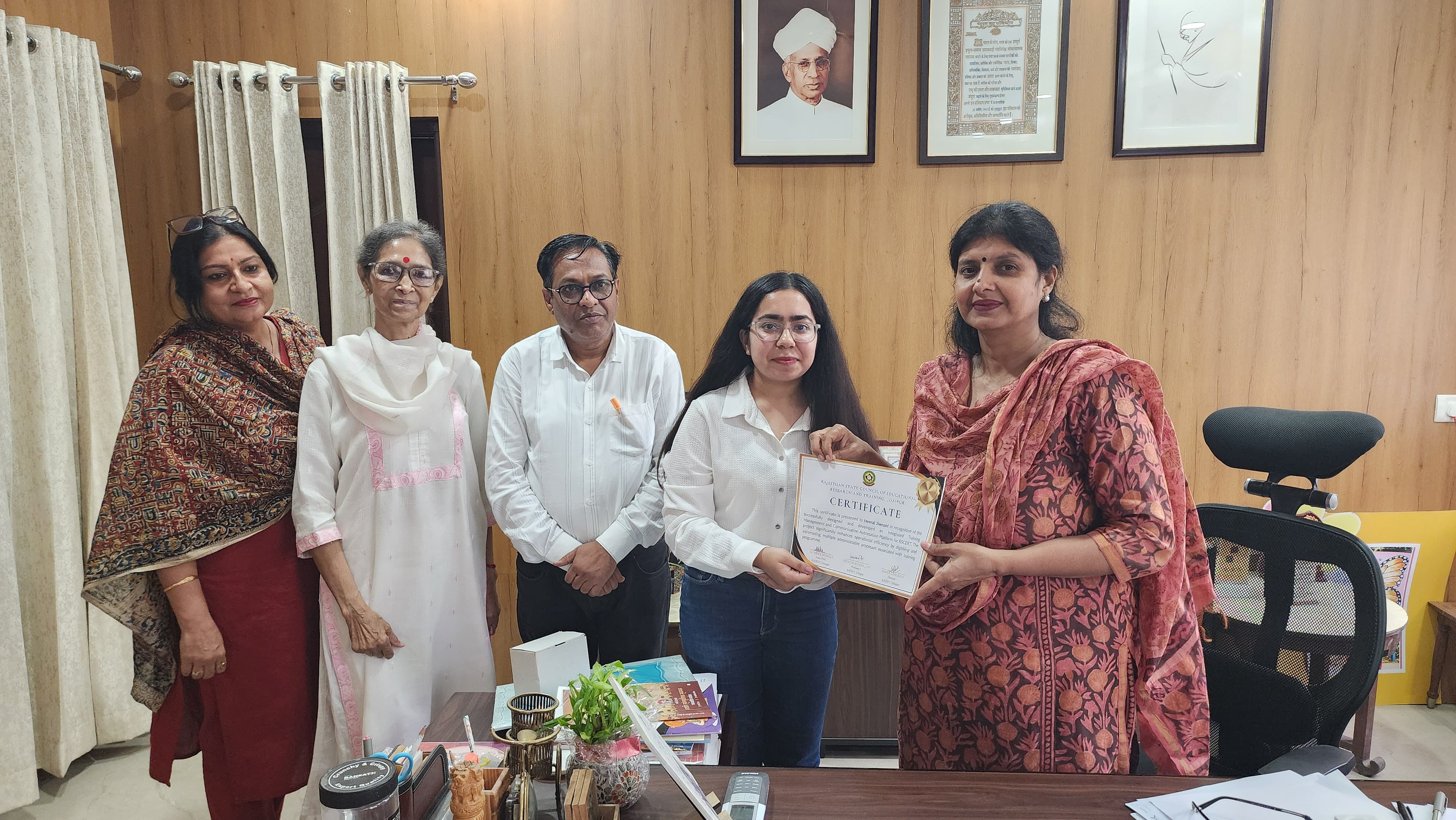 Recognition by RSCERT, Government of Rajasthan